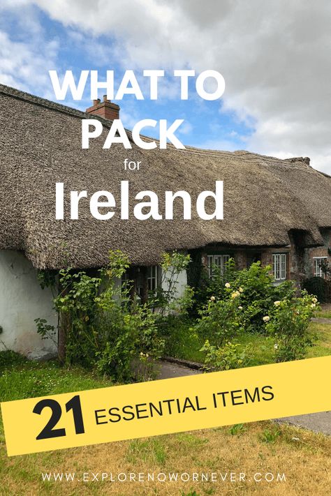 Pack For Ireland, Clothing Layers, Ireland Packing List, Irish Vacation, Backpacking Ireland, Driving In Ireland, Ireland Hotels, Ireland Weather, Ireland Road Trip