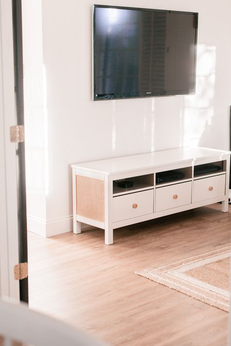 IKEA Hemnes Coffee Table and Media Console Hack | Love and Specs Hemnes Coffee Table, Ikea Hemnes Coffee Table, Hemnes Tv Stand, Ikea Hemnes Tv Stand, Ikea Hemnes Hack, Project Room, Ikea Coffee Table, Easy Diy Home Decor, Furniture Flips