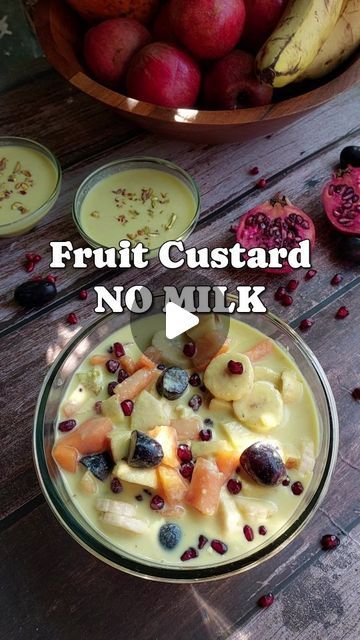 Peepal Farm Products on Instagram: "Fruit Custard ~ No Milk @peepalfarmproducts

Satisfy your sweet tooth with this delightful custard, perfect for vegans and non-vegans alike. Incorporating makhana not only enhances the flavor but also enriches the custard with vital nutrients like calcium, magnesium, iron, and phosphorus.

Ingredients:
1 1/2 cups Makhana
Handful of Cashews
1 teaspoon Natural Food Coloring/Turmeric/Few strands Saffron (soaked)
4-5 drops Vanilla Essence
Powdered Sugar, to taste
4 cups Water

Instructions:
Soak makhana for at least 4 hours in warm water.
Blend makhana with the rest of the ingredients until a thick milk is formed.
Chill and serve with seasonal cut fruits.

Tips:
Adjust the amount of water for desired custard thickness.
Using jaggery instead of sugar will dar Fruit Custard Recipe, Fresh Pasta Dough, Fruit Custard, Farm Products, Sweet Dish, Natural Food Coloring, Custard Recipes, Fresh Pasta, Vanilla Essence