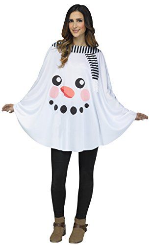 Fun World Women's Snowman Poncho Adult-as Shown-os, White... https://smile.amazon.com/dp/B00RNUGFXQ/ref=cm_sw_r_pi_dp_U_x_pQV.BbTZNKE60 Snowman Costume, White Poncho, Hollywood Costume, Costumes For Teens, Holiday Costumes, Snowman Faces, Fun World, Adult Halloween Costumes, Black Christmas