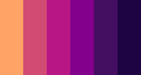 Purple Color Combinations, Flat Color Palette, Purple Palette, Purple Color Palettes, Gold Color Palettes, Color Palette Challenge, Color Pallete, Color Schemes Colour Palettes, Red Violet