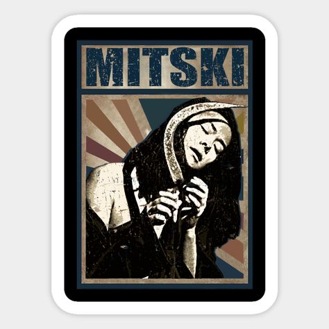 Mitski Time Textured -- Choose from our vast selection of stickers to match with your favorite design to make the perfect customized sticker/decal. Perfect to put on water bottles, laptops, hard hats, and car windows. Everything from favorite TV show stickers to funny stickers. For men, women, boys, and girls. Funny Laptop Stickers, Band Stickers, Music Stickers, Album Cover Design, Face Stickers, Textured Wall, Girl Stickers, Aesthetic Stickers, Printable Stickers