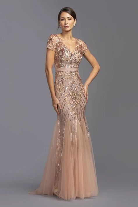 Jersey Evening Dress, Long Fitted Dresses, Mother Of The Bride Dresses Long, Mother Of The Bride Gown, Long Formal Dress, Prom Long, Mother Of Groom Dresses, Dusty Rose Color, Mob Dresses