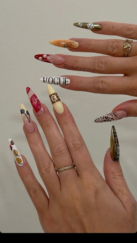 #nail design #nail inspo #elegant nails #nails #prom nails #trendy nails #minimalist nails #cool nail inspo #french tips #nude nail designs #ongle tendance ete 2024 #summer nails #coffin nails designs #coffin nails #grad nails #summer toe nails #spring nails #nail ideas #nails acrylic #nail designs #beachy nails #ongles automne #ongles septembre 2024 #bored panda coin #bored panda #summer acrylic nails #simple summer nails #holiday nails #august 2024 nails #beach nails #ongles noel Model Nails Aesthetic, Nail Designs Different On Each Nail, 777 Nails, Celestial Nail Designs, Extravagant Nails, Celestial Nail Art, Cosmic Nails, Vogue Nails, Hard Nails