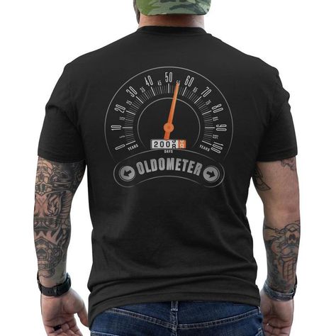 Shop Mens Oldometer  55th Birthday For Men 55 Bday Men's Back Print T Shirt. Available on many styles, sizes, and colors. 55 Years Old Birthday Ideas, 55 Birthday Ideas For Men, Turning 55, Birthday Ideas For Men, Men's Back, 55 Years Old, Back Print T Shirt, 55th Birthday, Mens Back