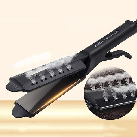 joliwow Ionic flat iron hair straightener made of ceramic tourmaline, professional glider for the instrument salon, adjustabl Silky Shiny Hair, Flat Iron Hair, Micro Needling, Belly Workout Challenge, Derma Pen, Iron Hair, Hair Straighteners Flat Irons, Hair Straightening Iron, Flat Iron Hair Styles