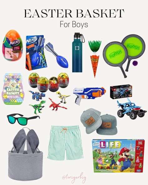 Easter basket ideas for boys #easterbasket #boysgiftbasket Follow my shop @torigerbig on the @shop.LTK app to shop this post and get my exclusive app-only content! #liketkit #LTKkids #LTKunder50 #LTKswim @shop.ltk https://liketk.it/45sEI Older Kids Easter Basket Ideas Boys, Easter Basket Ideas For 4 Year Boy, Easter Baskets For Boys Age 6, Easter Basket 6 Year Boy, Easter Basket Ideas For Boys 6-8, Easter Basket 8 Year Boy, Easter Basket Ideas Boys Age 7, Easter Basket Ideas For 8-10 Year Boys, Easter Basket 5 Year Boy