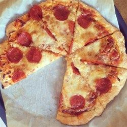 Two-Ingredient Pizza Dough - Allrecipes.com 2 Ingredient Pizza Dough, Pizza Roll, Pizza Crust Recipe, Meals Healthy, Pizza Food, Easy Pizza, Pizza Bake, Tools Kitchen, Self Rising Flour