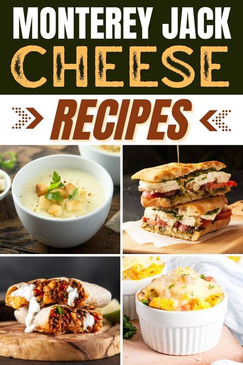 Monterey Jack Recipes, Monterrey Jack Cheese Recipes, Monterey Jack Mac And Cheese, Monterey Cheese Recipes, Recipes With Monterey Jack Cheese, Jack Cheese Recipes, Monterey Jack Cheese Recipes, Queso Blanco Recipe, Bacon Bbq Chicken