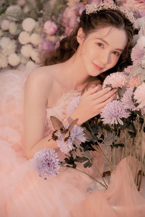 Disney Princess Photoshoot, Pre Debut Photoshoot, Princess Photoshoot, Debut Theme, Fairytale Photoshoot, Girls Portrait, Debut Photoshoot, Fairy Photoshoot, Disney Princess Babies