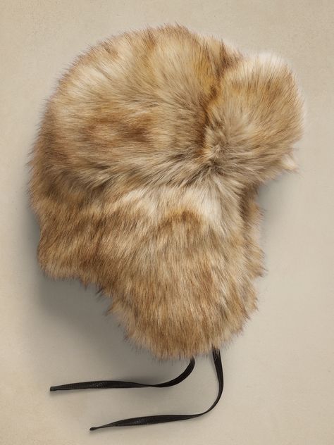 Cole Faux Fur Hat | Crown Cap | Banana Republic Crown Cap, Faux Fur Hat, Trapper Hat, Winter Party, Color Cafe, Aviator Style, Fur Hat, The Expert, Dream Clothes