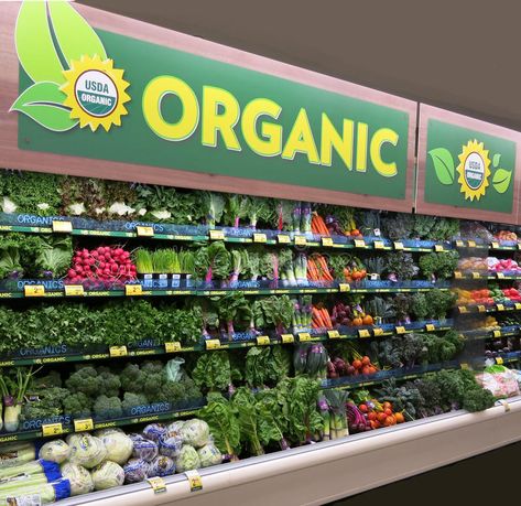 Fruit Store, Organic Supermarket, Green Herbs, Supermarket Display, Produce Displays, Produce Market, Supermarket Design, Market Displays, 7 Eleven