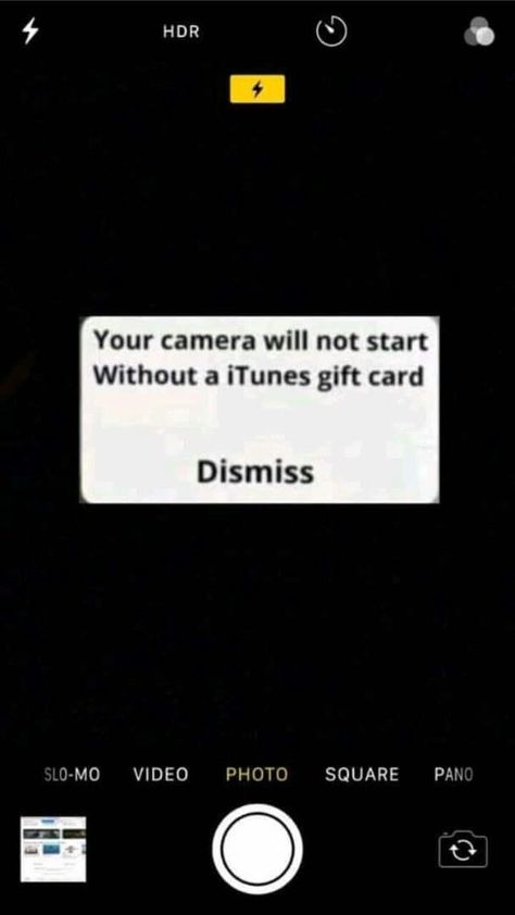 Camera Itunes Card, Your Camera Will Not Start Without A Itunes Gift Card, Picture To Use For Hookup, Bad Camera Format, Iphone Camera Need Itunes Card, Phone Camera Issues, Camera Format For Client, Gifts Card Billing Format, Hookup Format Photo