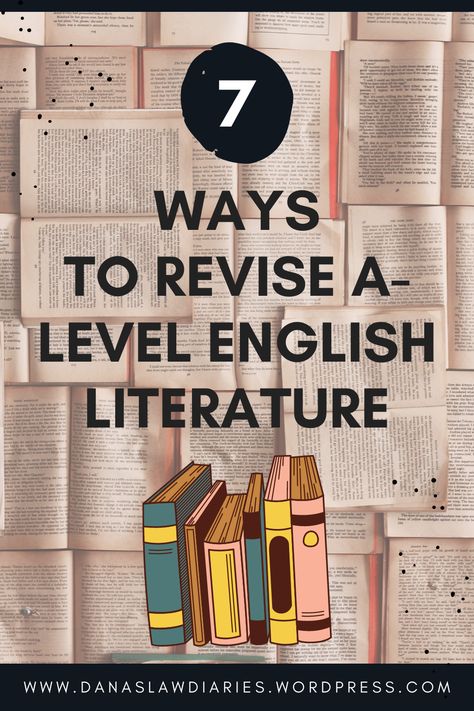 How To Revise English Literature A Level, Study Tips For Literature, How To Study For Literature, How To Revise Literature, Study Tips For English Literature, A Level English Literature Notes, English Literature Study Tips, Literature Study Tips, English Lit A Level