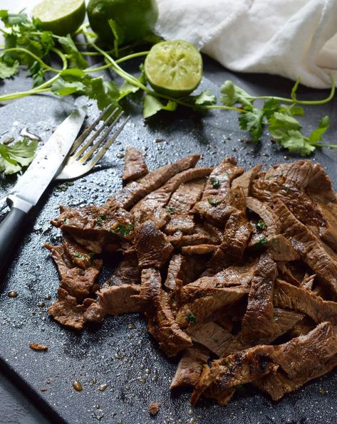 Carne Asada Recipe Beef Round Steak Recipes, Bottom Round Steak Recipes, Beef Bottom Round Steak, Bottom Round Steak, Carne Asada Recipe, Steak Marinated, Beef Round Steak, Carne Asada Recipes, Round Steak Recipes