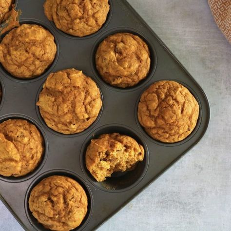 Whole Wheat Pumpkin Muffins – Easy & Healthy Recipe | To Taste Banana Buttermilk Muffins, Buttermilk Banana Muffins, Whole Wheat Pumpkin Muffins, Wheat Muffins, Buttermilk Muffins, Whole Wheat Muffins, Pumpkin Muffins Easy, Banana Buttermilk, Muffins Easy