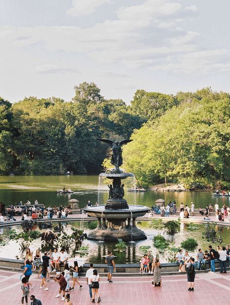 Vertical Photo of Bethesda Fountain in Central Park | Bethesda Terrace | New York City | Film Photography NYC Travel Prints | Manhattan Photographic Print | NY Photograph taken by Jeff Brummett in Summer 2021 High quality print that is great for hanging and is easily cut to fit a frame.  Image is professionally printed on Kodak photographic paper. Chose from Matte, Lustre, and Glossy finishes.  Matte - A subtle-yet-discernable overall sheen that feels more slick to the touch than lustre. Lustre Central Park Bethesda Terrace, Bethesda Terrace Central Park, City Film Photography, Central Park Fountain, Trip Vibe, Bethesda Fountain Central Park, Bethesda Terrace, Grad Trip, New York City Pictures