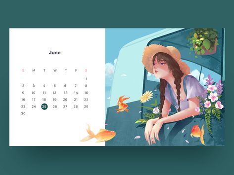 Hi~ guys! I made a plan to make an illustration calendar. Would you like it? Tell me. Calendar Design Inspiration, Calendar Planning, Calendar For 2023, Illustration Calendar, Ideas Illustration, Kalender Design, Creative Calendar, 달력 디자인, Calendar Layout