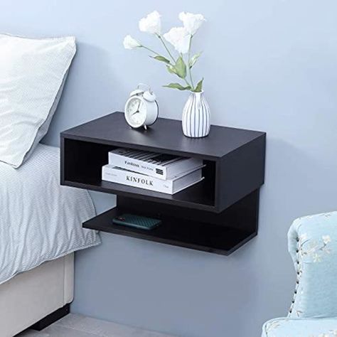 37 Products That Will Make Your House Feel Bigger Than It Actually Is | CNN Underscored Black Floating Bedside Shelf, 26 In Floating Shelf With Drawer, Bunk Bed Floating Nightstand, Floatinf Side Table, Floating Round Nightstand, Attachable Bedside Shelf, Bed Shelf Side, Bedside Floating Nightstand, Black Wall Mounted Nightstand