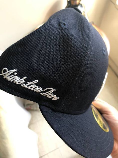 Aime Leon Dore Yankees Hat, Aime Leon Dore Cap, Aime Leon Dore Hat, Nyc Cap, Man Streetwear, New Era Yankees, Yankee Hat, Custom Fitted Hats, Dior Hat