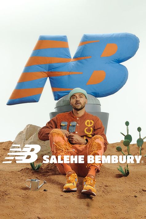 Salehe Bembury On His New Balance 2002 Collaboration | Hypebeast New Balance Poster, New Balance 2002, Salehe Bembury, Mode Editorials, New Balance 2002r, Creative Fashion Photography, Cover Art Design, Brand Collaboration, A Love Letter