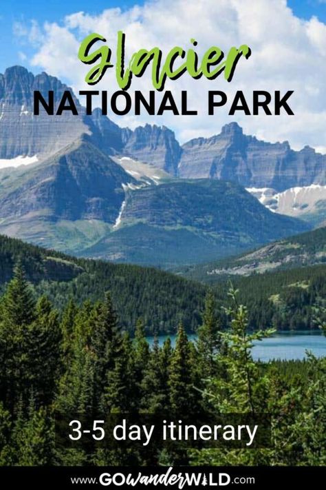 3 day Glacier National Park Itinerary | Two Wandering Soles Glacier National Park Itinerary, Visiting Glacier National Park, Grinnell Lake, National Park Itinerary, Seattle Travel, Lake Mcdonald, Glacier Park, Hiking National Parks, Hiking Routes