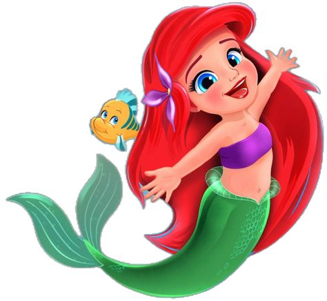 Ariel Bebe, Ariel Baby, Mermaid Clipart, Little Mermaid, The Little Mermaid, Ariel, 1st Birthday, Mermaid, Lily