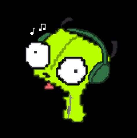 i recolored this from another pin lol Umibe No Onnanoko, Scene Icons, Scene Icon, Invader Zim Characters, Scene Core, Scene Wallpaper, Scene Emo, Scene Kids, Invader Zim