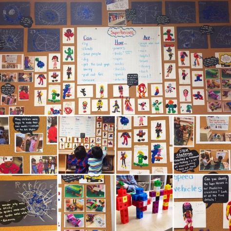 Kindergarten Inquiry Ideas, Playdough Provocations, Superhero Kindergarten, Kindergarten Inquiry, Inquiry Project, Super Hero Day, Summer Stem, Welcome To Kindergarten, Eyfs Classroom