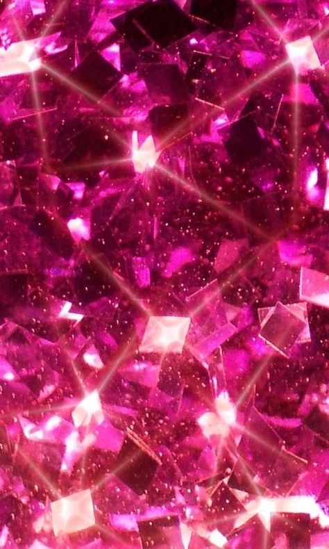 Pink gems Dope Pics, Wallpapers Pink, Pink Glitter Background, Rosa Shocking, Crystals Pink, Gold Glitter Background, Sparkle Wallpaper, Glitter Rosa, Pink Sparkles