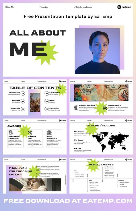 All About Me 13 We write, you achieve-because your success is our priority. Homework Help Haven: Your Guide to Stress-Free Studies 💯 do my powerpoint for me, write my paper, case study vs white paper 🤔 #WritingHelp Ppt About Yourself, Powerpoint About Yourself, Presentation About Myself Ideas, About Me Presentation, About Me Portfolio, Graphic Design Portfolio Presentation, Presentation About Myself, Talk About Yourself, Listing Presentation Real Estate