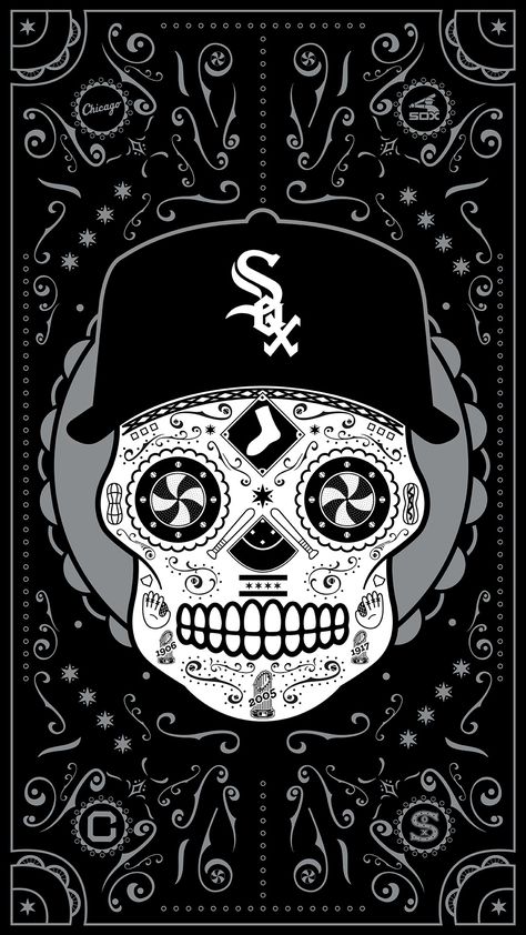 White Sox Chicago White Sox Logo, Chicago White Sox Wallpaper, White Sox Tattoo, New Era Wallpapers, Sox Wallpaper, Screen Printing Shirts Design, White Sox Jersey, Chicago Wallpaper, Sock Tattoo