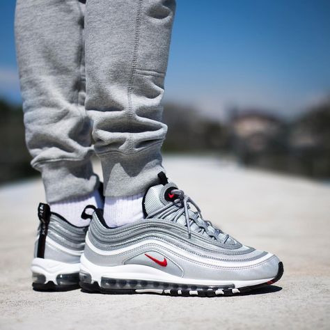 Nike Air Max 97 "Silver Bullet" Air Max 97 Outfit Mens, Nike Air Max 97 Outfit Men, Nike Air Max Outfit Men, Air Max 97 Outfit Men, Nike Air Max 97 Outfit, Air Max 97 Silver Bullet, Air Max 97 Outfit, Air Max Outfit, Nike 97