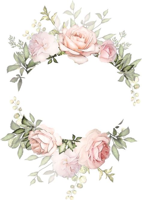 H746a (11) - #h746a #negocios - #h746a #negocios 01A Flower Wreath Illustration, Flower Frame Png, Wreath Illustration, Wedding Invitation Background, Floral Border Design, Vintage Invitations, Invitation Floral, Flower Background Wallpaper, Floral Frame