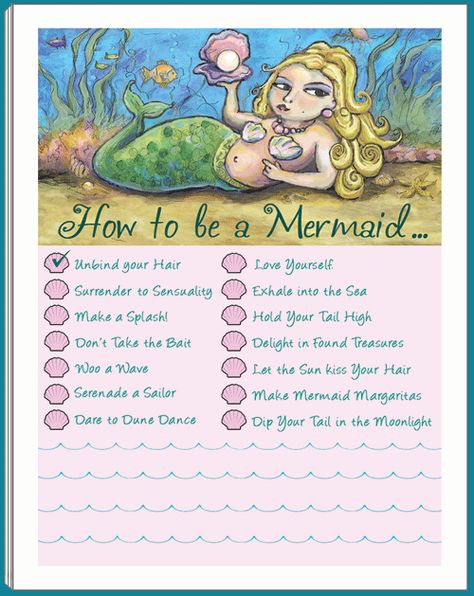 How to be a mermaid How To Feel Like A Mermaid, How To Be A Mermaid, Mermaid Humor, Mermaid Quotes, Painted Cards, Together Quotes, Mermaid Cove, Mermaid Kisses, Mermaid Under The Sea