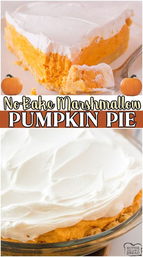 Marshmallow Fluff Pumpkin Pie, Pumpkin Marshmallow Fluff, Marshmallow Pumpkin Pie Recipe, Pumpkin Cool Whip Pie, No Bake Marshmallow Pumpkin Pie, Pumpkin Marshmallow Pie, Recipes Using Pumpkin Pie Filling, Pumpkin Fluff Pie Recipe, Pumpkin Fluff Pie