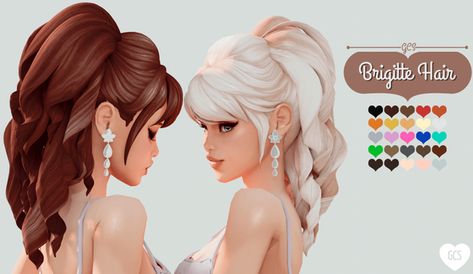 GCS - April's CC 2021 | GoodChillsStudio on Patreon Sims 4 Cc Male Braid, Sims 4 Cc Platinum Hair, Sims 4 Inappropriate Clothes, Maxis Match Long Hair Sims 4, Sims 4 Ombre Hair, The Sims 4 Hair Maxis Match, Sims 4 Mm Hair, Sims 4 Ponytail, Sims 4 Maxis Match Hair