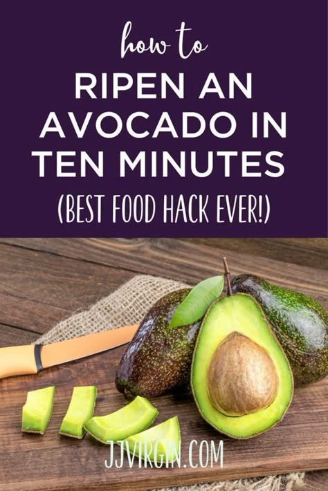 Unripe Avocado, How To Ripen Avocados, Jj Virgin, Food Info, Avocado Recipes, Healthy Nutrition, Baking Tips, Vegetable Dishes, Fruits And Veggies