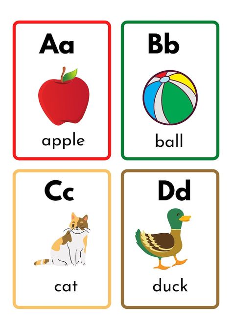 Printable Alphabet Letters Flashcards, Flash Card Alphabet, Printable Alphabet Flashcards, Abc Flashcards Printable, Alphabet Flash Cards Printable, Baby Flash Cards, Flashcards For Toddlers, Letter Flashcards, Alphabet Flash Cards