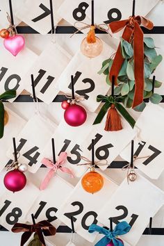 DIY Advent Calendar  DIY Advent Calendar  Honestly WTF Advent Calendar Diy, Christmas Primitive Decor, Christmas Primitive Crafts, Craft Board, Yule Ball, Happy December, Advent Calenders, Diy Advent Calendar, Countdown To Christmas