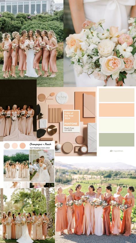 Peach Wedding Theme, Filipiniana Wedding Theme, Apricot Wedding, Peach Wedding Colors, Charcoal Wedding, Wedding Themes Spring, Wedding Color Pallet, Wedding Motifs, Beach Wedding Colors