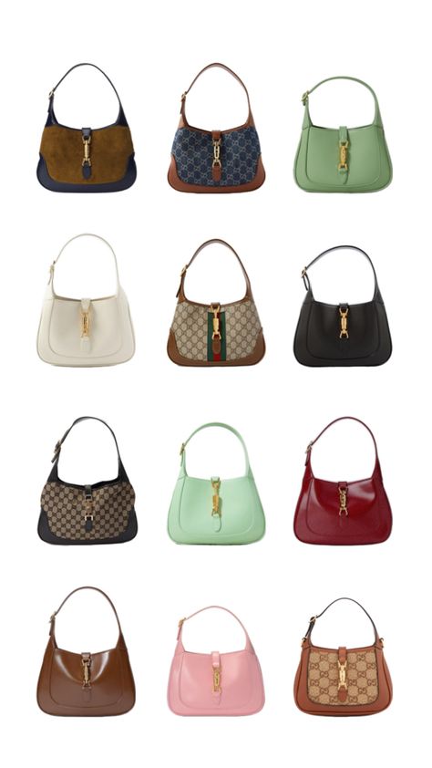 Gucci Jackie handbag collection. Dream purses. Vintage Gucci, vintage designer collections. Purses Vintage, Gucci Vintage, Handbag Collection, Vintage Designer, Gucci Jackie Bag, Vintage Gucci, Capsule Wardrobe, Gucci Bag, Bag Lady