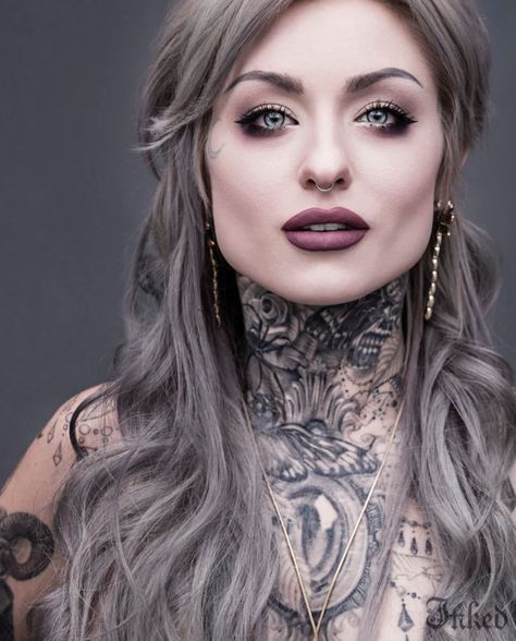 Ryan Ashley Malarkey: Ink Master's First Lady | Tattoo Ideas, Artists and Models Ryan Ashley Ink Master, Ryan Ashley Tattoo, Inked Magazine Tattoos, Ryan Ashley Malarkey, Ink Master Tattoos, Ryan Ashley, Best Tattoos For Women, Neck Tattoos, Female Tattoo Artists