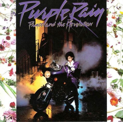 Purple rain Music, Purple, Purple Rain, Album Cover, Prince