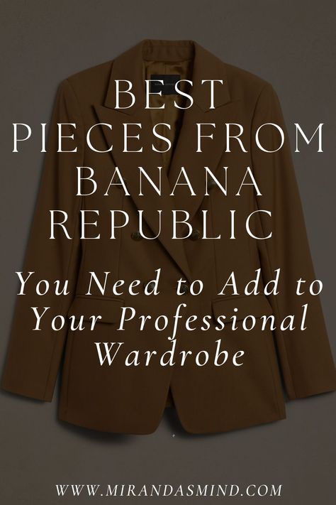 When it comes to building a successful career, having a well-curated work wardrobe is essential. Banana Republic is one of my favorite places to shop for work clothes. #corporateoutfits #bananarepublicoutfits #businesscasual #outfitoftheday #outfitinspiration #outfitinspo #fashion #outfitideas #corporatebaddie #affiliate #bananarepublicpartner Banana Republic Outfits, Women's Work Clothes, Places To Shop, Successful Career, Corporate Outfits, Professional Wardrobe, Womens Business Casual, Fall Outfits For Work, Banana Republic Women