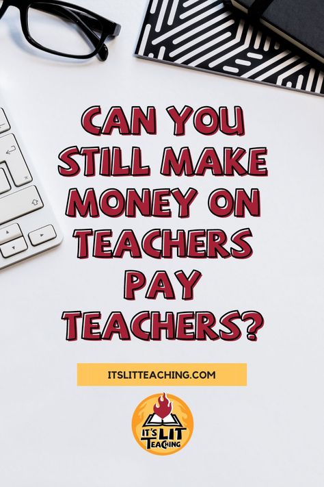 Can you still make money on Teachers Pay Teachers? Is anyone just starting on TPT actually able to make money? In this post, find out why NOW is actually the most profitable time to begin your teacher seller business! #tpttips #teacherspayteachers #teacherspayteacherstips #tptseller #tptsellertips Easy Ways To Earn Money, Ways To Earn Money Online, Seller Tips, Teaching High School English, Language Arts Teacher, Best Jobs, Tpt Seller, English Language Arts High School, Secondary Ela