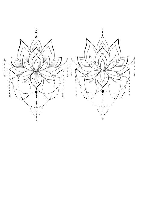 Lotus Tattoo Design, Ornamental Tattoo, Lotus Tattoo, Best Tattoo Designs, Online Group, Fine Line Tattoos, Best Tattoo, Line Tattoos, Tattoo Stencils