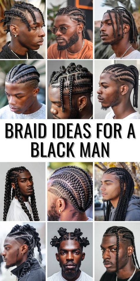 Soo Stunning Afro Hair Ideas for Women Male Hair Braids For Men, Male Plats Styles For Men, Hair Styles For Men Braids, Box Braids Extensions Men, Man Braids Black Men Short Hair, Men Hair Braids Style, Male Braiding Hairstyles, Black Men’s Hair Braids, Male Box Braids Hairstyles