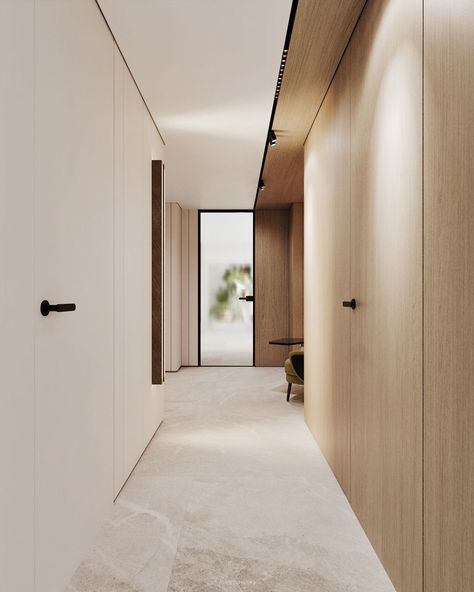 Minimalistic Interior Design, Modern Minimalist Interior Design, Minimalistic Interior, Corridor Design, Interior Design Minimalist, Japandi Interior, Modern Minimalist Design, 아파트 인테리어, Hall Design