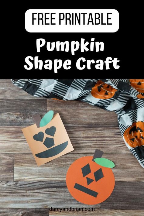 "Are you in search of fun and easy Thanksgiving crafts for kids to keep them entertained? Then you’ll love our Shape Pumpkin Craft! It is the perfect activity that not only sparks creativity but also promotes learning.  This engaging craft allows children to explore the world of simple geometry while improving their fine motor skills.  With our free printable craft template, kids can have a blast creating unique pumpkin faces with a variety of shapes. Get ready for a delightful crafting that Easy Thanksgiving Crafts For Kids, Easter Religious Crafts, Fall Paper Crafts, Easter Paper Crafts, Recycled Paper Crafts, Easy Thanksgiving Crafts, Halloween Decorations For Kids, Free Printable Crafts, Pumpkin Craft